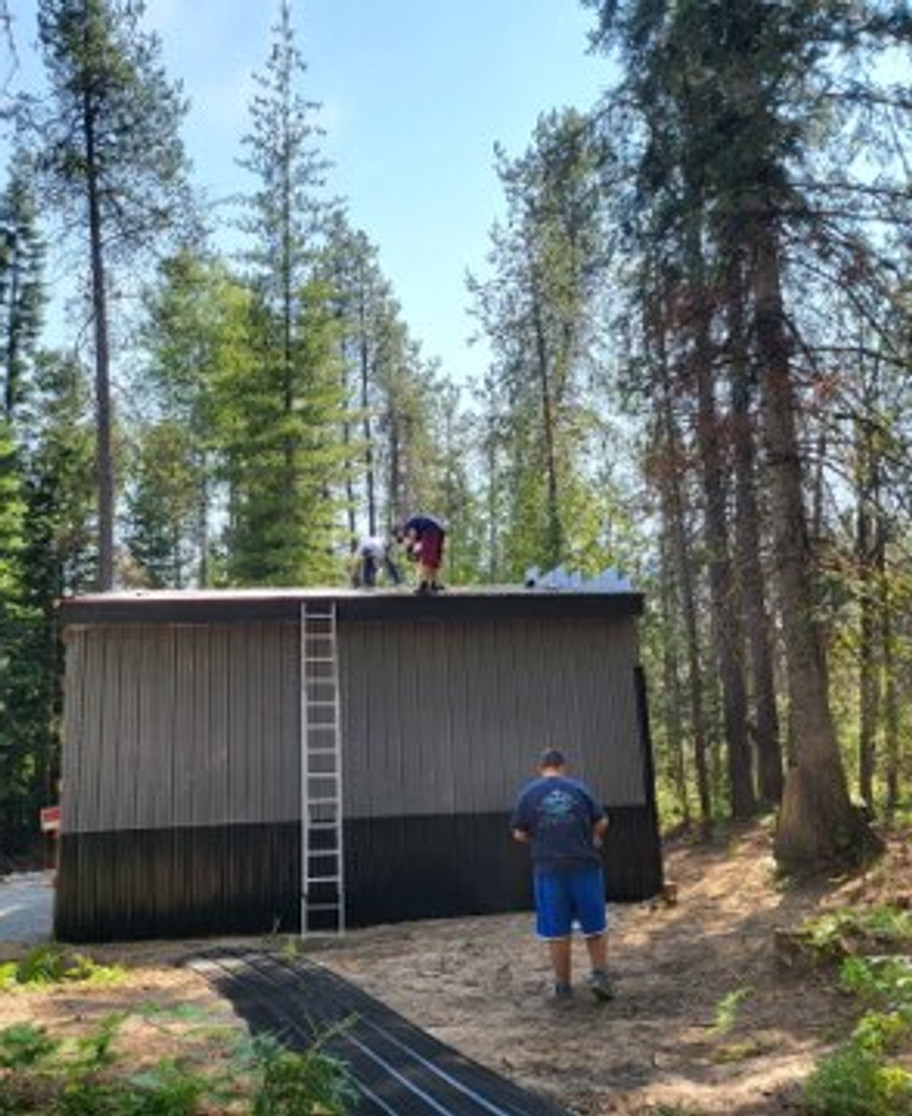 Roofing job